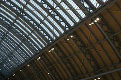 Roof of St Pancras Station